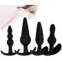 4 Pcs Silicone Plug Trainer Kit Silicone Relax Toy Amal Plug Buttpluģ for Women,Anales Trainer Pleasure Toy Silicone Waterproof Black 4 Pcs Silicone Plug Trainer Kit Silicone Relax Toy Amal Plug Buttpluģ for Women,Anales Trainer Pleasure Toy Silicone Waterproof Black