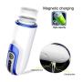 CXNTUY USB Rechargeable Automatic Rotating Interactive Sounding Deep Throat Wrap Sucking Male Massager Toys for Men Deluxe Wearable Adullt Six Toys Tshirt
