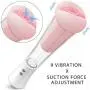 Soft Silicagel Piston Cup Automatic Sucking Electronic Massage Cup with 9 Vibration Pocket Puss-ey Stroker, USB Charging Pussy Male Strong Sucking Vibrating Toys for Men Sexy Underwear for Men Soft Silicagel Piston Cup Automatic Sucking Electronic Massage Cup with 9 Vibration Pocket Puss-ey Stroker, USB Charging Pussy Male Strong Sucking Vibrating Toys for Men Sexy Underwear for Men