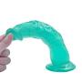 ZSZASZ 7.87 inch Real Feel Skin Wand Massage Female Waterproof Relax Hand Back Leg Toy - Green ZSZASZ
