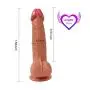Realistic Dildo for Beginner, Dildo Women with Strong Suction Cup, 7.7 inch Lifelike Penis for Hands-Free, Vaginal G-spot and Anal Play Realistic Dildo for Beginner, Dildo Women with Strong Suction Cup, 7.7 inch Lifelike Penis for Hands-Free, Vaginal G-spot and Anal Play