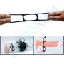 Zytree - Erection Silicone Quick-Release Cock Ring Precision Lock Time Delay Penis Rings for Men, Adult Erotic Sex Products