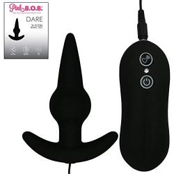 Vibrating Anal Plug - 10 Functions - Bulbed Stimulator with Powerful Vibrations