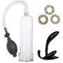 California Exotic Novelties His Essential Pump Kit, Clear