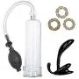 California Exotic Novelties His Essential Pump Kit, Clear California Exotic Novelties His Essential Pump Kit, Clear