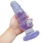 HPPYTS Soft Personal Relax Massager Comfortable Small Training Expander Insert Toys Stǐck Strong Suction Cup- Blue of Love