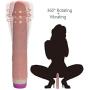 Vibrator Dildos 360 ̊ Rotating G Spot Vagina Stimulation Anal Play Vibrating Realistic Dildo Sex Toys for Women Couple