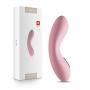 SVAKOM Echo Pink - Rechargeable, Tongue-Shaped Vibrator - waterproof Dildo - Vibrating Personal Massager - Sex Toys Women & Couples - Intelligent & Quiet