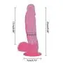 WLPLODS Wearable Strap On Dillo with Suc-Tion Cup Adjustable Belt for Woman&Couple WLPLODS (Color : Pink)