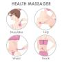 SVAKOM Wand Massager Vibrating Waterproof Multi-Speed Vibrators Sex Toys, Amy Pale Pink