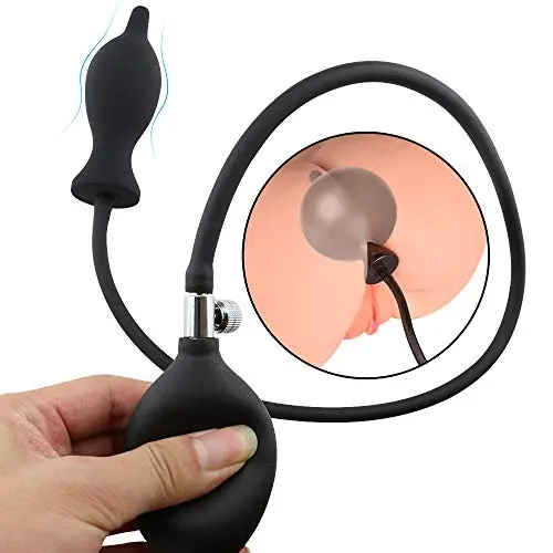 Inflatable Silicone Anal Plug, Butt Plugs Bladder Control and Pelvic Floor Exercises Anal Dildo Sex Toys for Women Men Gay Inflatable Silicone Anal Plug, Butt Plugs Bladder Control and Pelvic Floor Exercises Anal Dildo Sex Toys for Women Men Gay