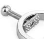 FST Stainless Steel Nipple Clips Round Adjustable Nipple Clamp Set Body Restraints Female SM Sex Toy