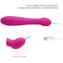 Personal Power Massager for Relaxation,10 Modes,Rosy
