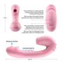 Multi Speed Clitorial Sucking Toy for Women Pussey Licker Toy for Women Six Toy with Tongue and Suction Oral Licking Toy Tongue Vibrate Toy Oral Tongue Simulator Waterproof Tshirt