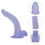 YJJ-SEEX Women Underwear 8 inch Purple Lesbian Couples Strapon Ultra Elastic Harness Strap On for Men Realistic Consoor Strapless Flexible Toys for Lésbián Pants Stráp ǒn Strapless