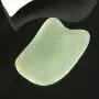 Jade Gua Sha Scraping Massage Tool, Premium Nepherite Jade Stone, Hand Made Great Guasha Tool for ASTYM, Graston, Myofascial Release | Helps Reduce Muscle Soreness, Pain Relief | Smooth Thin Edge