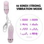 Remote Control 10 Speeds Silicone Vibrating Egg Powerful Vibrator Clitoris Stimulator Toys for Women