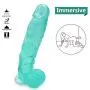 TTFAYQ High Quality Massager for Women Realistic Toy for Women,Can be Absorbed on a Smooth Spherical Surface, Dí%dlos Women TTFAYQ (Color : Green)