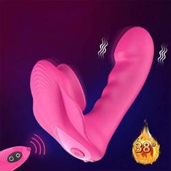 Batyuery 7 Frequency Wearable Sucking Vibrator USB Rechargeable Wireless Remote Control Ciltoris Stimulation Massager for Women Massage Deep Stress Relax