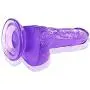 Ultra-Soft Realistic Silicone 7.8 inch Dual Density Ultimate Cock with Strong Base (Purple)