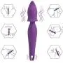 G Spot Clitoral Vibrator with Vibrating Nipple Clamp for Clitoris Stimulation,Waterproof Clit Stimulator with 7 Strong Vibration Modes Quiet Dual Motor (Purple G Spot Vibrator) G Spot Clitoral Vibrator with Vibrating Nipple Clamp for Clitoris Stimulation,Waterproof Clit Stimulator with 7 Strong Vibration Modes Quiet Dual Motor (Purple G Spot Vibrator)