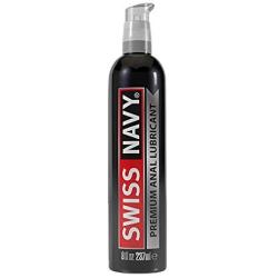 Swiss Navy Silicone Anal Based Lubricant, 8 Fl. Oz.