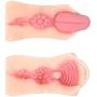 MOJOY Realistic Male Masturbator for Masturbation, Pocket Mouth Lifelike Silicone Adult Oral Sex Toys for Men