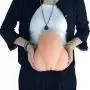 Male Sex Love Doll Masturbator with Two Holes for Masturbation, SHEQU 3D Realistic Vagina and Anal Masturbator Silicone Natural Suction Adult Toys 5Pounds (Maki Ass)