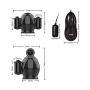 Male Masturbator Vibrators P-énis Head Exercise Stimulate Climatic S-ex Toys for Men Stamina Trainer T-Shirt,5 Vibrators