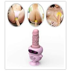 Lfcmf Powerful Suction Cup Retractable Machines Vibrant Toys for Body Relaxing with Heating Funtion Waterproof Lfcmf