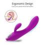 G-spot Rabbit Vibrator for Women – Adorime Powerful Clitoris Stimulation Massager Waterproof Dildo with Dual Motors, Rechargeable Female Vibe with 7 Vibration Modes, Adult Sex Toys for Couples