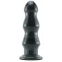 Doc Johnson American Bombshell - B-7 Tango - Vac-U-Lock and F Machine Compatible Dildo or Butt Plug - Gunmetal Grey