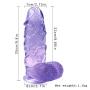 XL-Massagers Simulation Huge Man with Suction Cup, 10 Inch Realistic Godem-Tee with a Length of 8.66 Inch Insertable Massasger