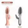 G Spot Rabbit Vibrator for Women,Realistic Dildo Clit Stimulator Waterproof Rechargeable with 10 Powerful Vibration Modes G Spot Rabbit Vibrator for Women,Realistic Dildo Clit Stimulator Waterproof Rechargeable with 10 Powerful Vibration Modes