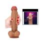 AKSQA 8 inch Double Layer Realistic Díldɔ Relax Massage Wand Toy for Women Gifts