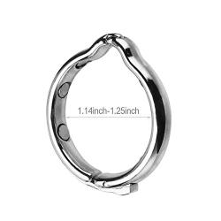 FST Physiotherapy Metal Cock Ring, Medical Cock Ring Adjustable Magnetic Enhancer Male metal Penis Ring (Large)