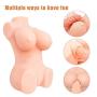 Love Doll Adult Male Toys Mens 3D Realistic Lifelike Silicone Sex Toys (10¡Á6.2¡Á4)