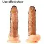 LLFX 15cm Realistic Dildò Extender for Men Cǒck Sleeve Realistic Soft and Comfort Watertight Jeans