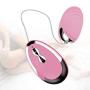 Romi Silicone Eggs 10-frequency Vibrations Wired Remote Control G-spot Vagina and Clitoris Stimulation Female Masturbation or Couples Sex Toys (Pink)