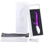 Vibrator women,Rabbit vibrate toys with 7 vibration modes,Heating,whisper,Waterproof massager with wireless Rechargeable，medical silicone rubber for Women or Couples Sex Toys by ROSERAIN-Purple