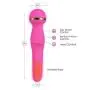 GAGU Magic Handheld Wand Massager With Heated Action, Multi-speed Vibrations Waterproof & USB Rechargeable Personal Wand Massager, for Back Neck Foot Shoulder and Full Body Massager
