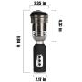 NINEGA Men Enlargement Penis Pump Kit USB Rechargeable Pump Male Extender Exercise Enlarger Cup for Men Girth Growth
