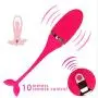 ZHLZZ Vibrating Egg Remote Control Vibrators Sex Toys for Women Exercise Vaginal Kegel Ball G-Spot Massage USB Rechargeable,Red