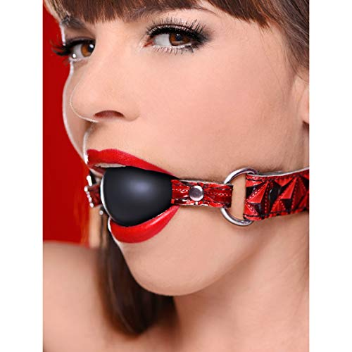 Master Series Crimson Tied Triad Interchangeable Silicone Ball Gag