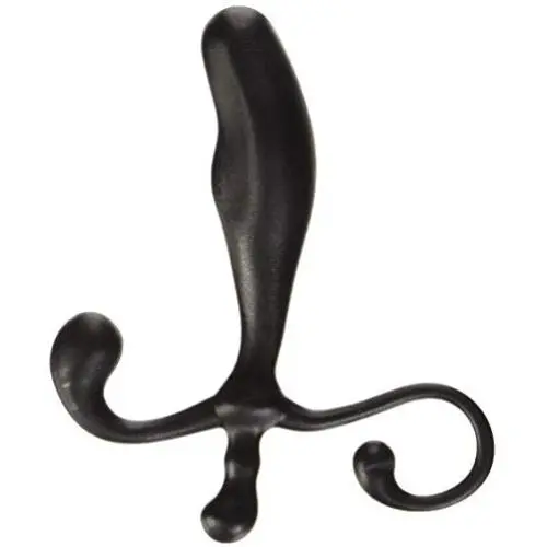 Si Novelties Prostate Massager Dildo, Black, 4.64 Ounce Si Novelties Prostate Massager Dildo, Black, 4.64 Ounce