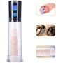 Sexpoy Wonderful Automatic Soft Wand Rechargeable Electronic Male Enhancement Pump with Clear Tube for Easy Viewing for Beginners 100% Secret Packing