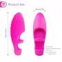 Safety and Waterproof: Medical Silicone, Powerful Mini Massager, Finger Vibrator, Finger Vibe Mini Body Massager, Dance Shoes, Small Massager