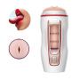 Male Masturbator Cup with Girl Moaning Interactive, Adult Sex Toys for Men with 10 Thrusting Modes 4D Realistic Vagina Pocket Pussy Automatic Stroker Masturbation USB Rechargeable Easy Clean