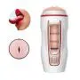 Male Masturbator Cup with Girl Moaning Interactive, Adult Sex Toys for Men with 10 Thrusting Modes 4D Realistic Vagina Pocket Pussy Automatic Stroker Masturbation USB Rechargeable Easy Clean