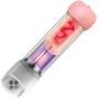 ZCDX Men Erotic Sex Toys for Male Pēnīs Extender to Help Erection and Six Time Extension Sucking Massager Tshirt
